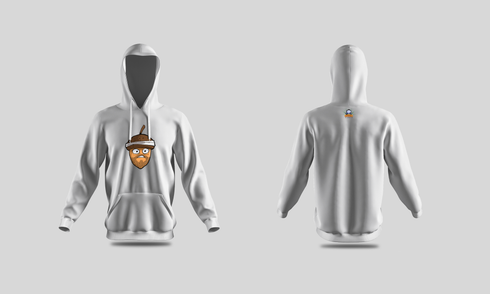 Makk férfi kapucnis pulóver