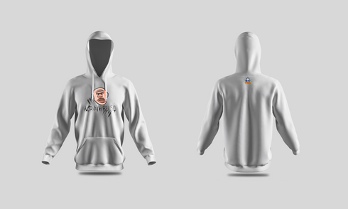 Rezső férfi kapucnis pulóver