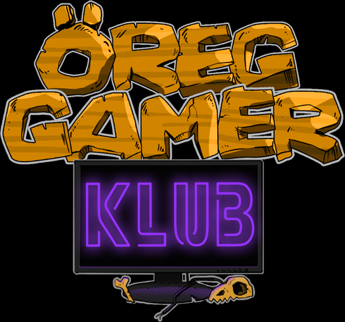 Öreg Gamer Klub férfi póló